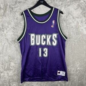 Vintage Milwaukee Bucks Champion Jersey GLENN ROBINSON 13 Men's size 44 90s